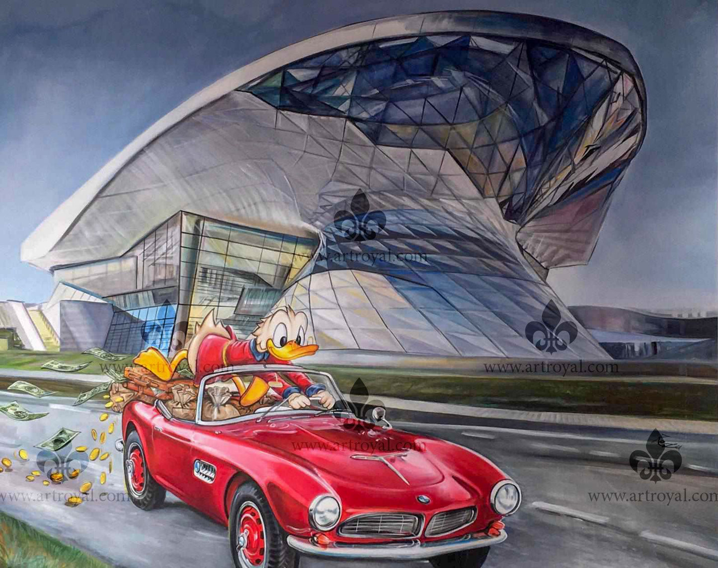 Dagobert Duck BMW Museum