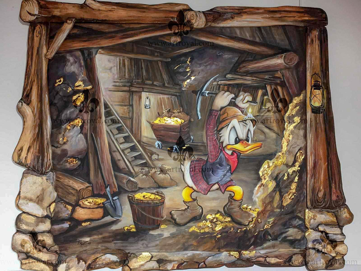 Dagobert Duck Goldmine