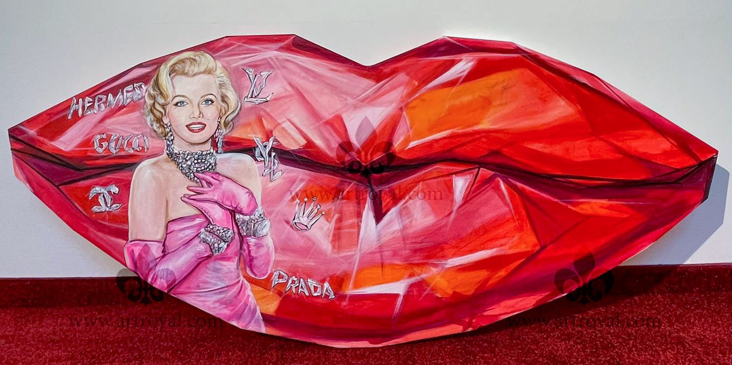 Marilyn Monroe Lippe