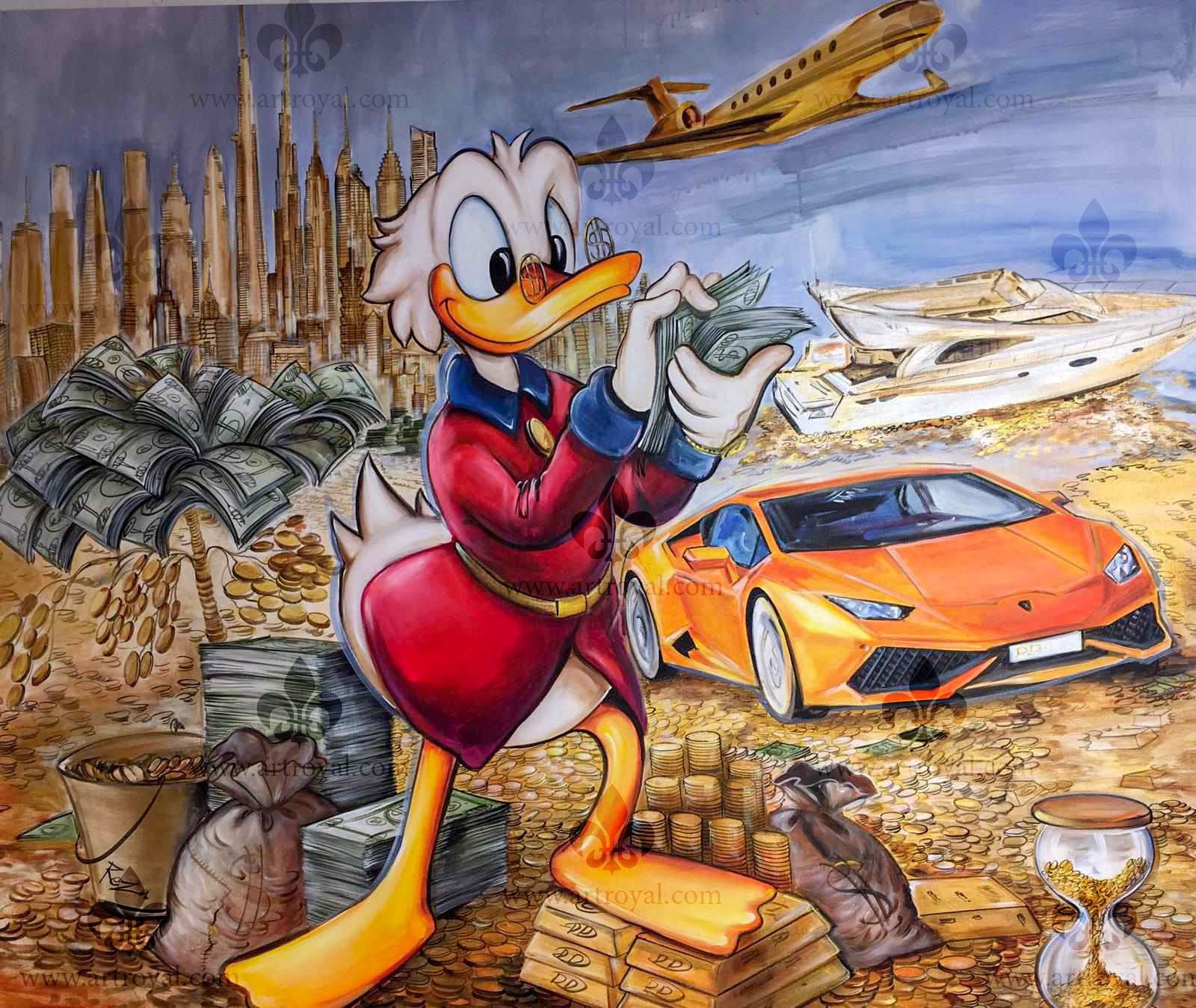 Dagobert Duck Dubai Artroyal
