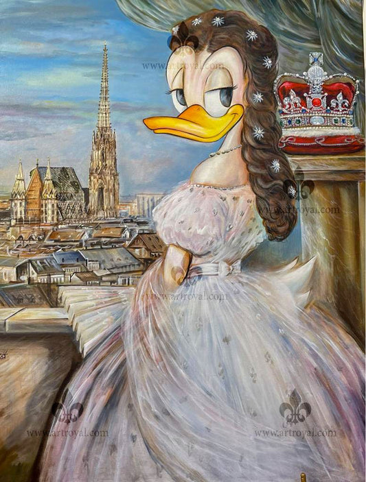 Daisy Duck als Sissi