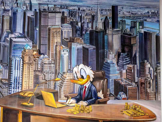 Dagobert Duck New York Büro